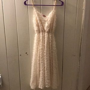White dress size S